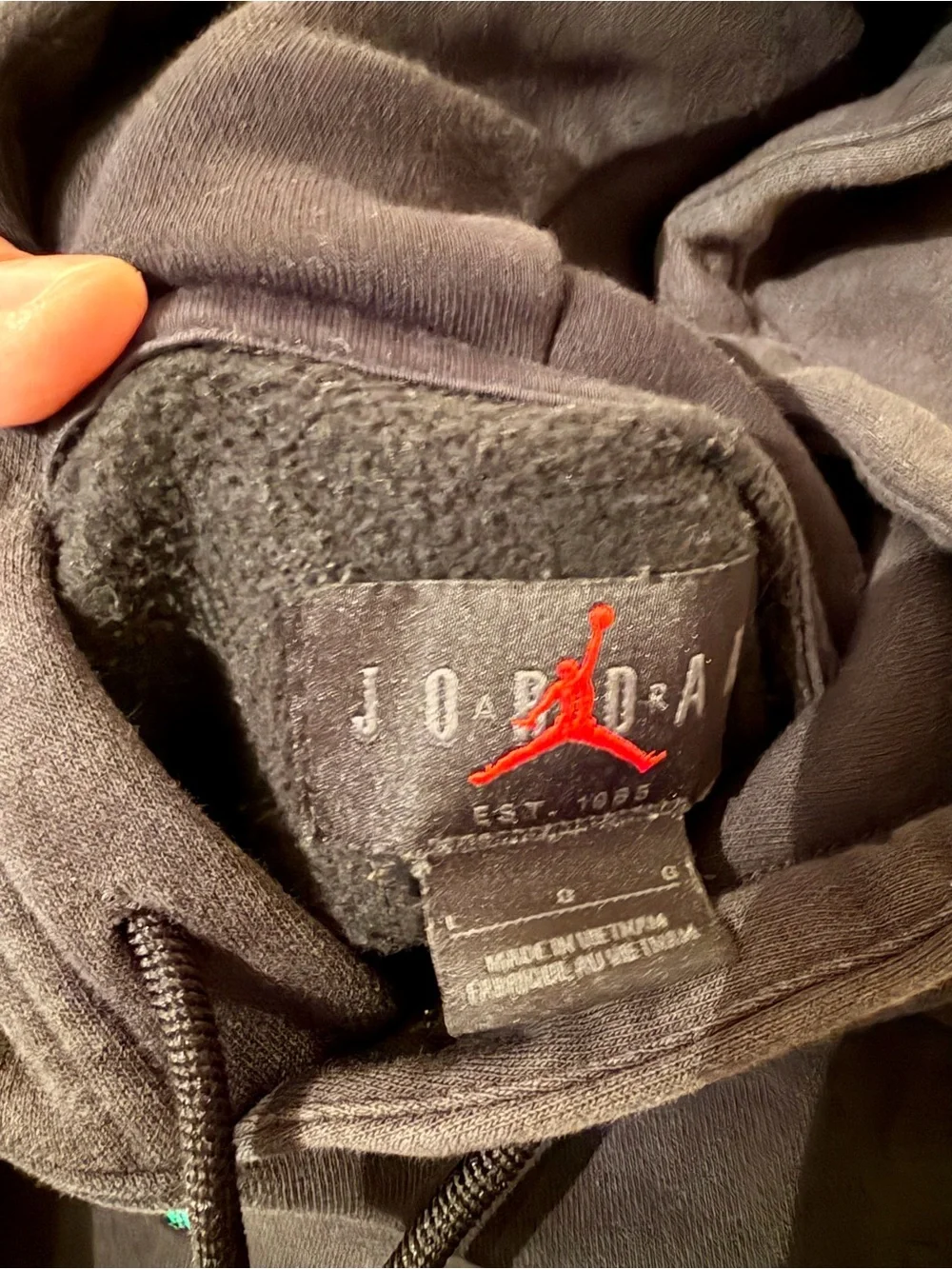 Michael Jordan Sorry For Your Loss Tour Portland 1992 Hoodie Embroided Mens L